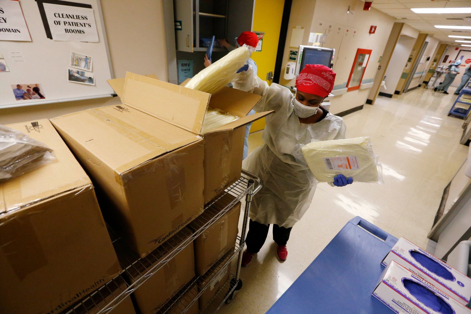 Inside a Covid-19 floor: Erie County Medical Center